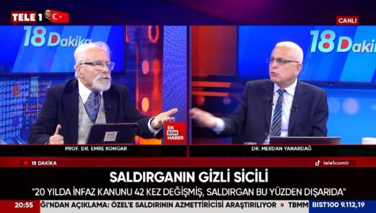 Merdan Yanardağ ve Emre Kongar ortasında Sırrı Süreyya Lider tartışması