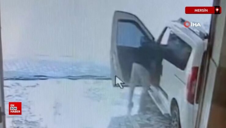 Mersin’de powerbank alev aldı