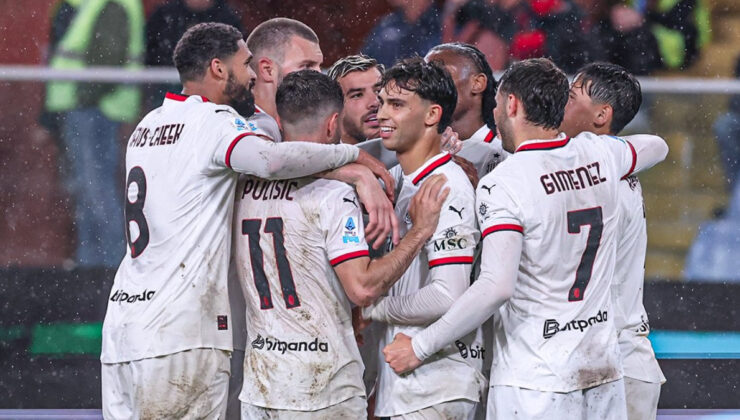 Milan geriden gelerek Genoa’yı yıktı