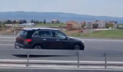 Niğde-Ankara otoyolunda 5 kilometre tersten gitti