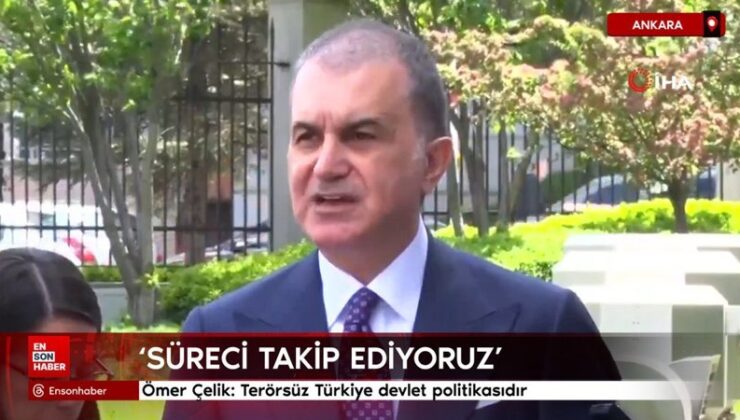 Ömer Çelik: Terörsüz Türkiye devlet siyasetidir