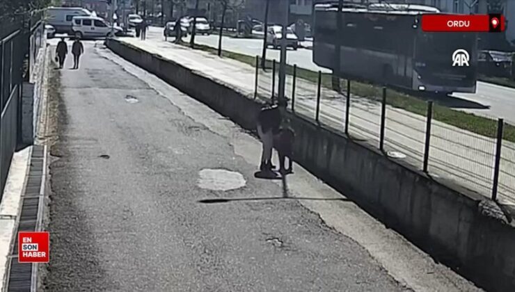 Ordu’da çocuğu Heimlich hareketi yapan jandarma kurtardı