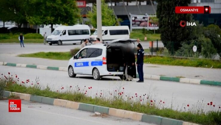 Osmaniye’de dilenciler kaçtı zabıtalar kovaladı