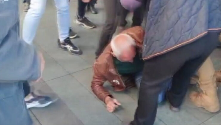 Özgür Özel’e saldıran kişinin gözaltına alınmadan evvelki son anları