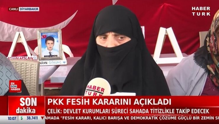 PKK kendisini feshetti: Diyarbakır annelerinden birinci kelamlar