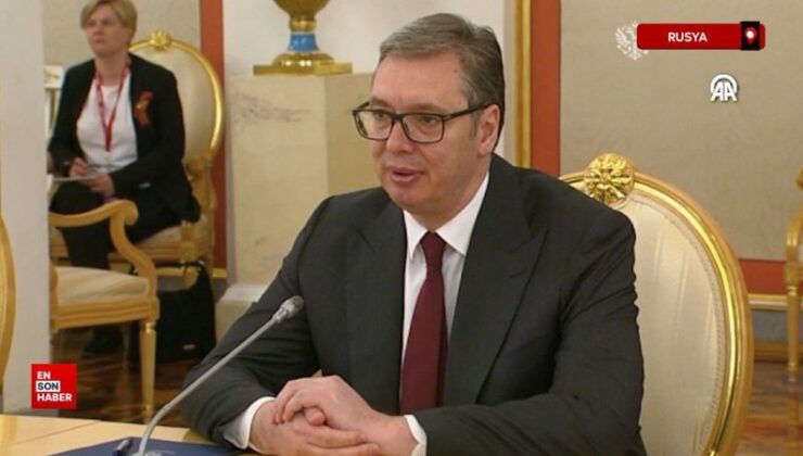 Putin, Sırbistan Cumhurbaşkanı Vucic ile görüştü
