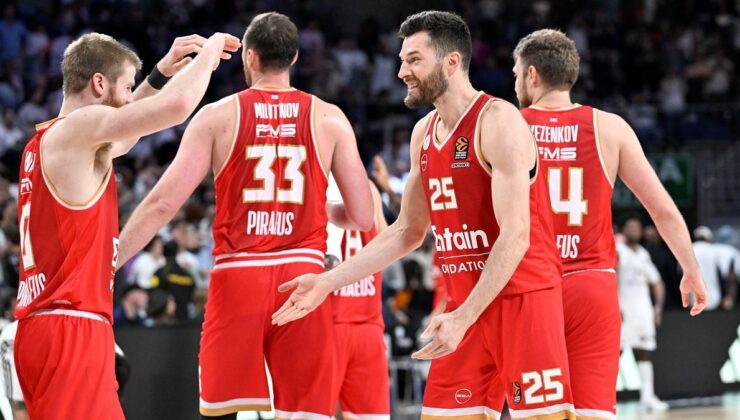 Real Madrid’i yenen Olympiakos, EuroLeague’de dörtlü finalde