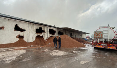 Sakarya’da fındık fabrikasında çıkan yangın denetim altına alındı