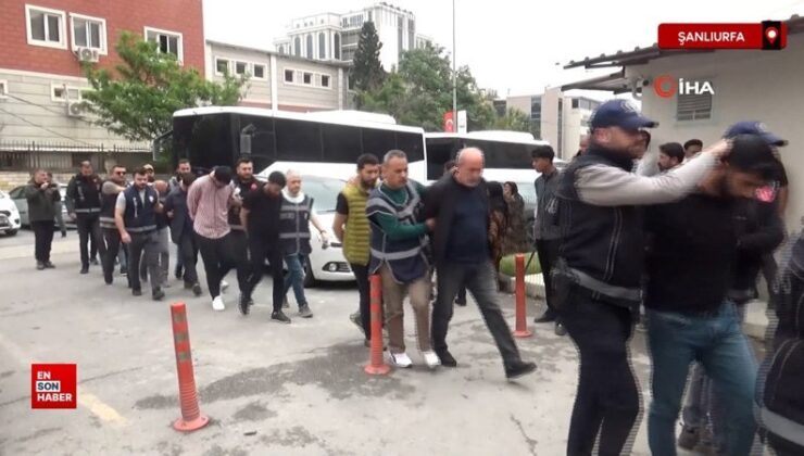 Şanlıurfa merkezli 6 vilayette change araç operasyonu: 15 gözaltı