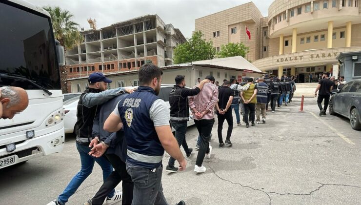 Şanlıurfa merkezli 6 vilayette ‘change’ araç operasyonu: 15 gözaltı