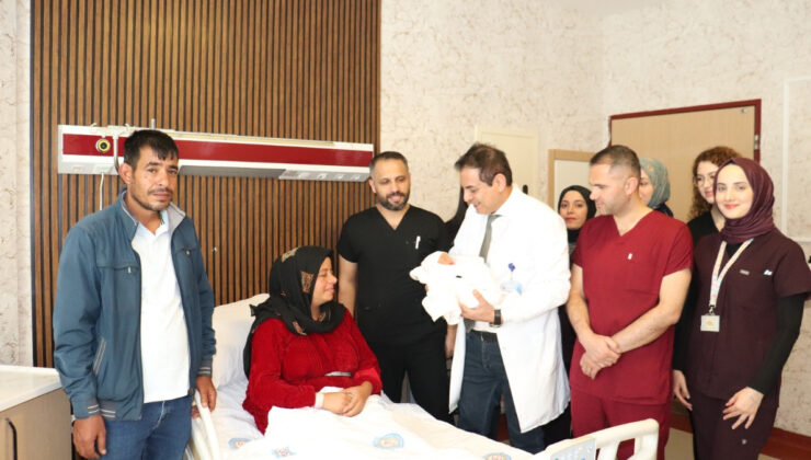 Şanlıurfa’da 15 yıl sonra çocuk sahibi oldu