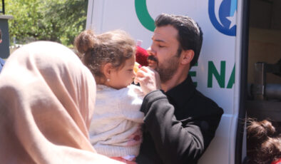 Şehit Lider Özen’e 4 yaşındaki kızından acı veda