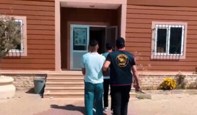 Tekirdağ’da çaldıkları motosikleti otlarla kapatıp sakladılar