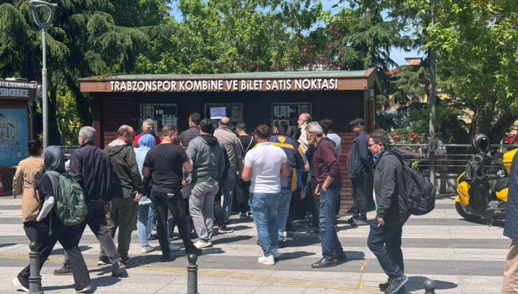 Trabzonspor – Galatasaray maçının biletleri satışa çıktı