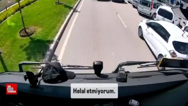 Trafik polisi ile tır sürücüsü ortasında geçen ceza diyaloğu