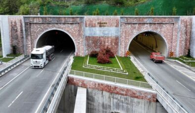 Yeni Zigana Tüneli’nden 2 yılda 3,5 milyona yakın araç geçti