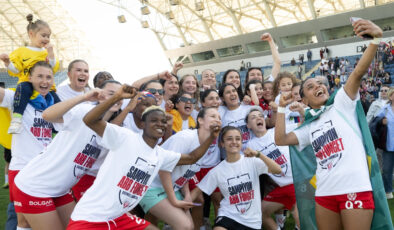 ABB FOMGET’in Bayanlar Futbol Süper Ligi şampiyonluğu tescillendi