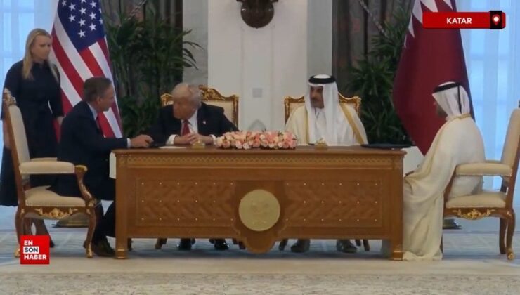 ABD Başkanı Donald Trump, Katar’da