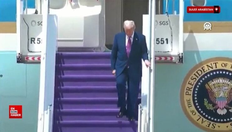 ABD Başkanı Trump, Orta Doğu çeşidinin birinci ayağı Suudi Arabistan’da
