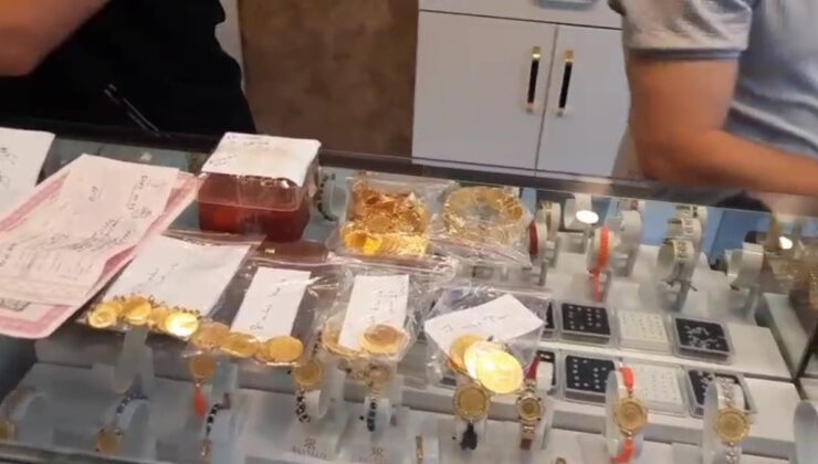 Adana’da düşük ayarlı altınla kuyumcu dolandıran çete çökertildi