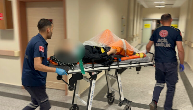 Adıyaman’da 3. kattan düşen bayan yaralandı