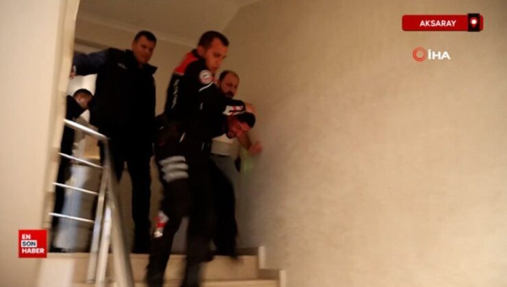 Aksaray’da oyuncak tabancayla polisi alarma geçirdi