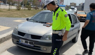 Aksaray’da plakasını bantla kapatan şoförden enteresan savunma