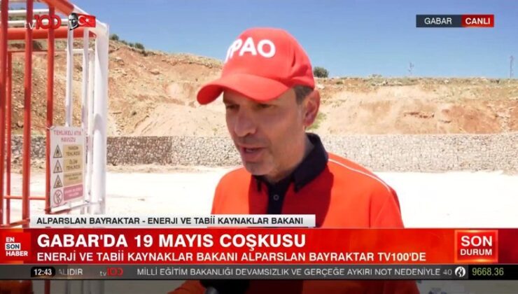 Alparslan Bayraktar’da Gabar’da tv100’e konuştu