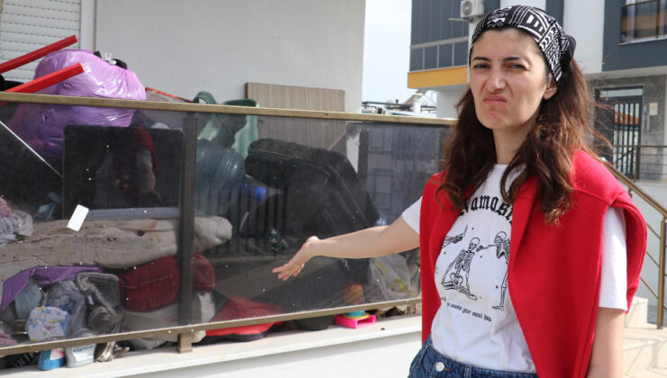 Antalya’da apartmanda köpek besleme krizi