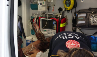 Antalya’da kaygı konutunda yangın çıktı