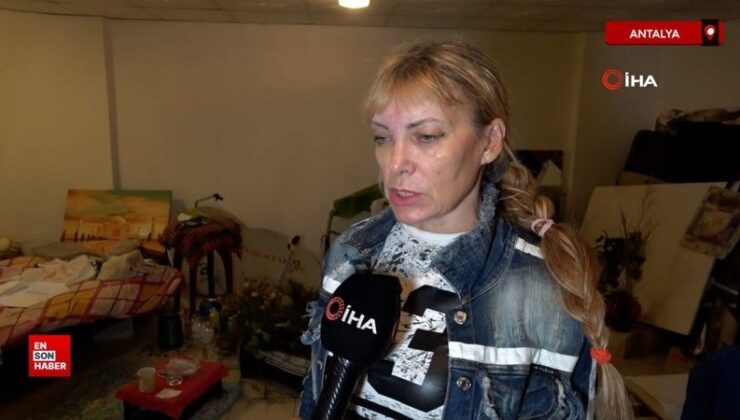 Antalya’da kiracı konutu terk etmeyince Rus bayan 4 yıldır depoda yaşıyor