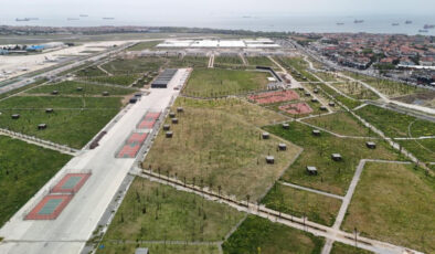 Atatürk Havalimanı Millet Bahçesi yeşeriyor