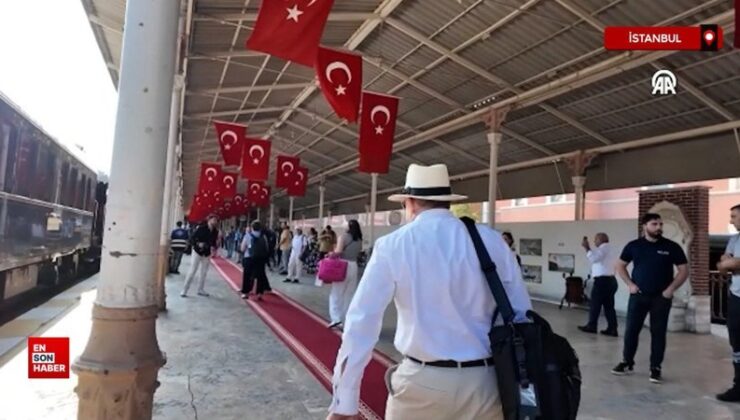 Avrupalı turistik trenler rotasını İstanbul’a çevirdi