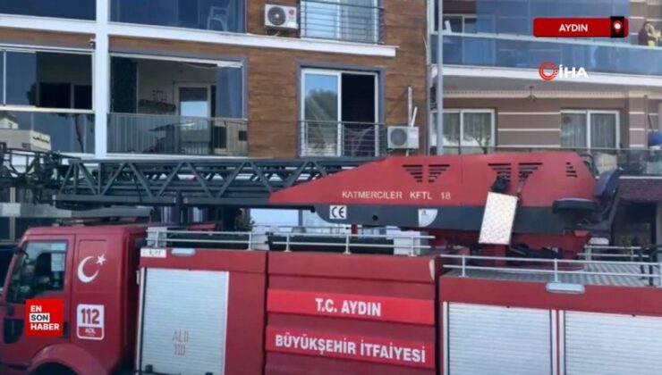 Aydın’da meskeninde çıkan yangında ailesini kaybeden itfaiye eri gözaltına alındı