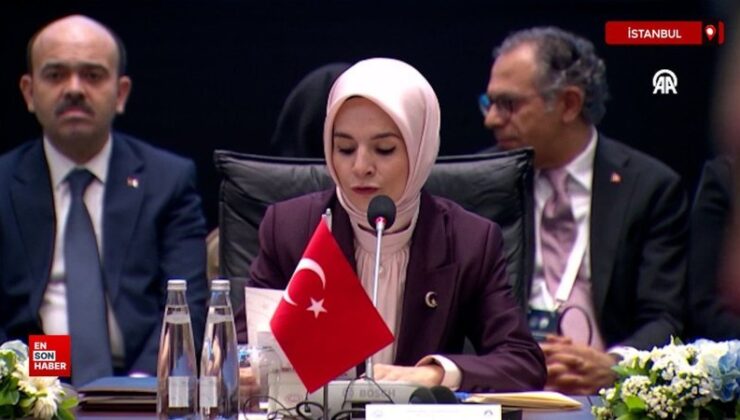 Bakan Göktaş, Uluslararası Aile Forumu”nda konuştu