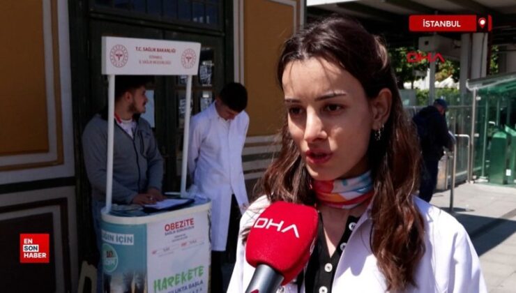 Bakırköy’de ‘İdeal Kilonu Öğren Sağlıklı Kanun’ aktifliği düzenlendi