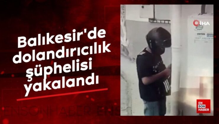 Balıkesir Havran’da nitelikli dolandırıcılık şüphelisi, altınlarla yakalandı