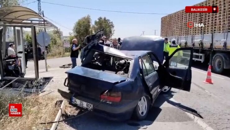 Balıkesir’de makas faciası
