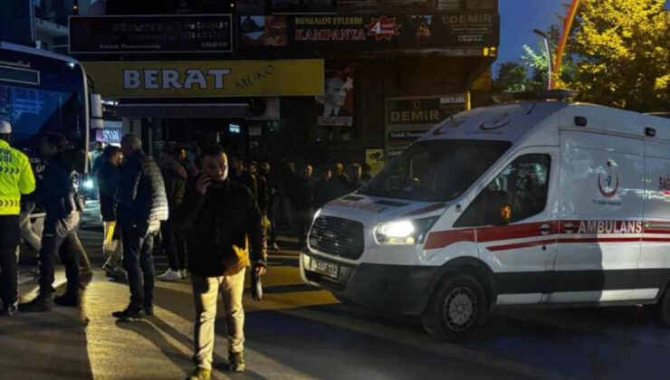 Bartın’da otobüsün çarptığı şahıs yaralandı