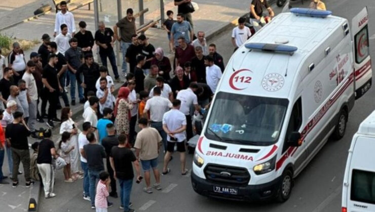 Batman’da yolun karşısına geçmeye çalışan bayana araba çarptı