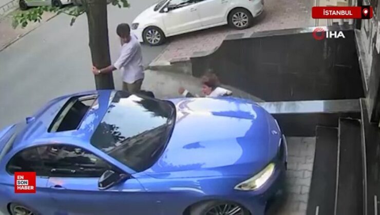 Bayrampaşa’da eski eş dehşeti görüntülendi