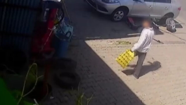 Bingöl’de konutun bahçesindeki masadan para çaldı