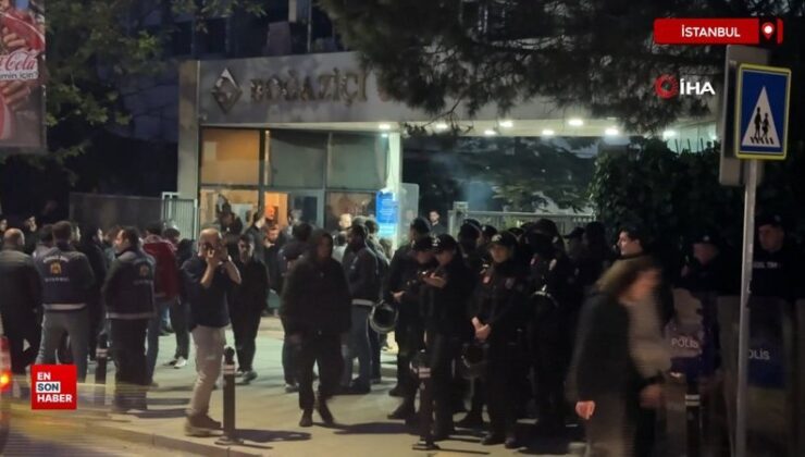 Boğaziçi Üniversitesi’nde Nurettin Yıldız’a yumurtalı hücum