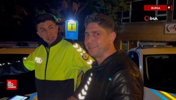 Bursa’da alkollü yakalanan yabancı asıllı şoför: Pişmanım