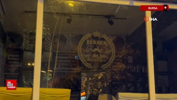 Bursa’da berber dükkanına silahlı taarruzda 1 kişi öldü