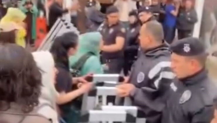 Bursa’da hayvan barınağında gergin anlar