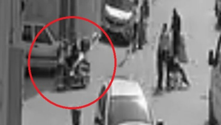 Bursa’da motosikletli kurye karşıya geçen bayana çarpıp kaçtı
