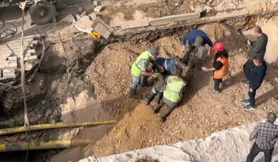 Bursa’da toprak altında kalan emekçi ağır yaralandı