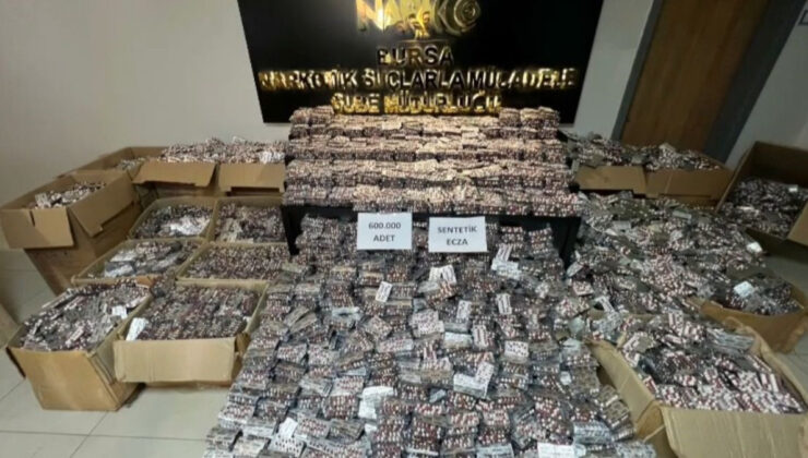 Bursa’da uyuşturucuya büyük darbe: 540 tutuklama