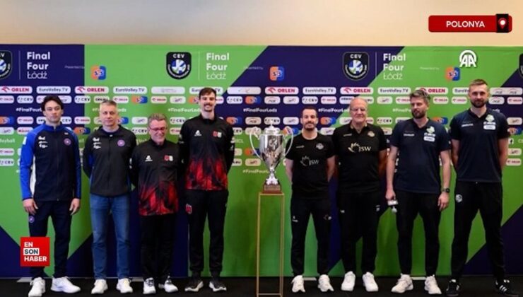 CEV Erkekler Şampiyonlar Ligi Dörtlü Finali öncesi medya günü düzenlendi